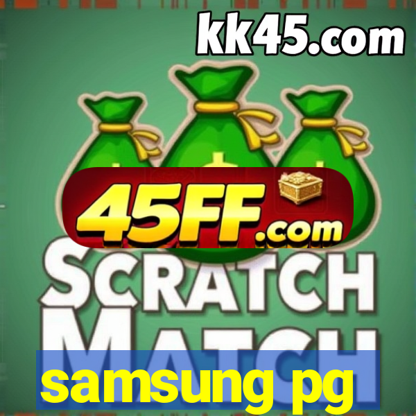 samsung pg